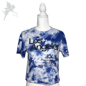 TIE DYE LA Crop tee